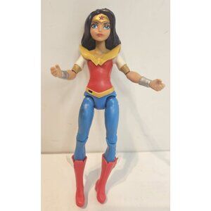 2015 DC Universe Mattel 6” Super Hero Girls WONDER WOMAN Action Figure Toy
